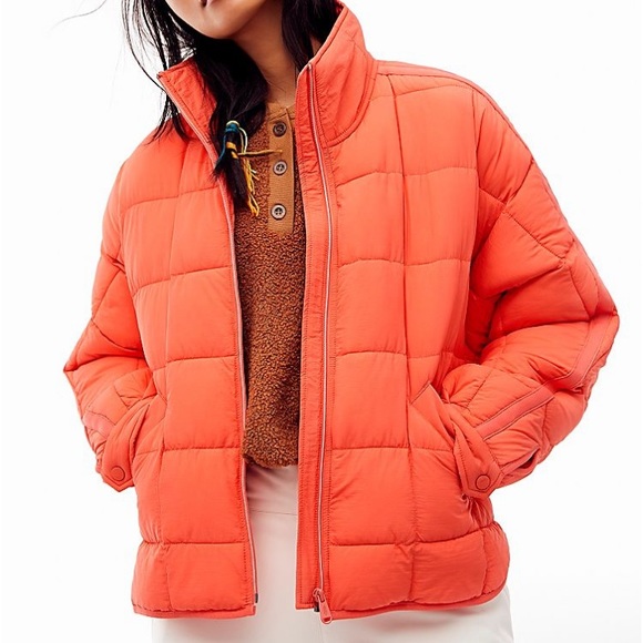 Pippa Packable Puffer Atomic Orange 